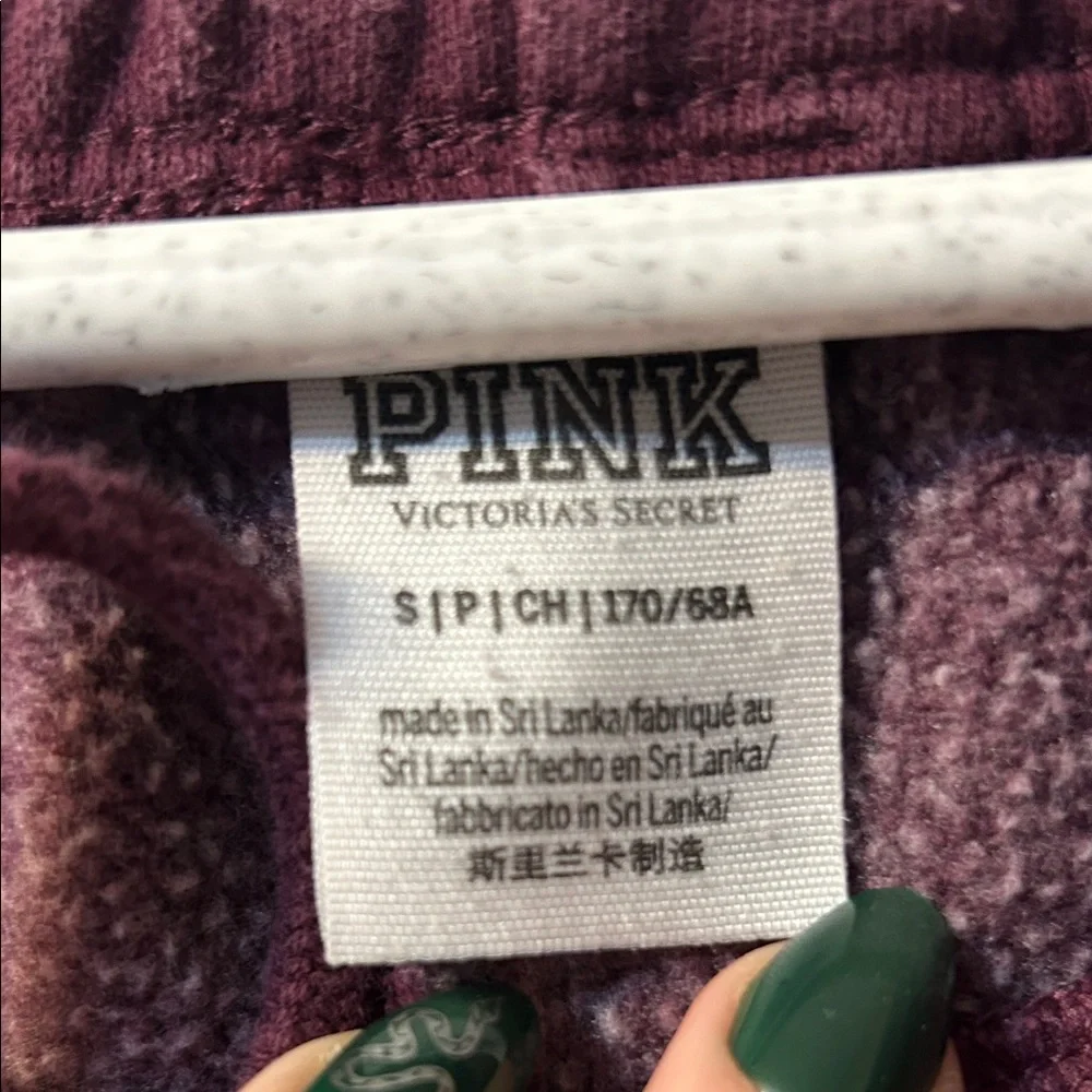 VINTAGE PINK Maroon Jogger Pants - Picture 8 of 8